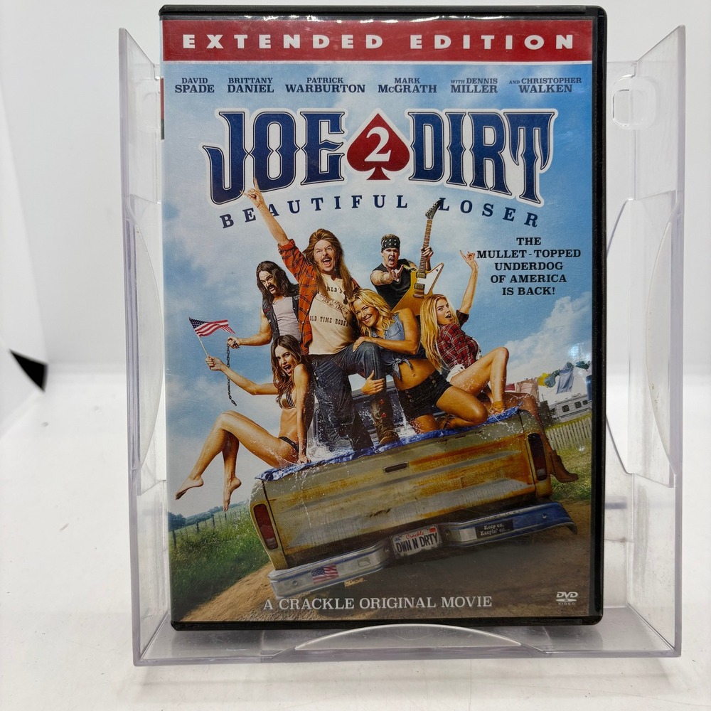 Joe Dirt 2 Beautiful Loser DVD Extended Edition David Spade Christopher Walken